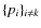 $\{p_i\}_{i\neq k}$