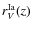 $r^{{\rm Ia}}_V(z)$