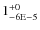 $1^{\rm +0}_{-6{\rm E}-5}$