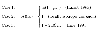 \begin{displaymath}\begin{array}{l}
\mbox{Case 1:}\quad \\ \mbox{Case 2: \rule[-...
... e}\quad\mbox{\citep{1991ApJ...376...90L}}
\end{array}\right.
\end{displaymath}