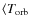 $\langle T_{\rm orb}$