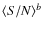 $\langle S/N\rangle^b$