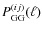 $P^{(ij)}_{\rm GG}(\ell )$