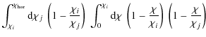 $\displaystyle \int_{\chi_i}^{\chi_{\rm hor}} {\rm d}\chi_j\; \left( 1 - \frac{\...
...\left( 1 - \frac{\chi}{\chi_i} \right)\; \left( 1 - \frac{\chi}{\chi_j} \right)$