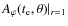 $A_{\varphi}(t_{\rm e},\theta)\vert _{r=1}$