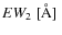$EW_2 {\rm ~[\AA]~}$