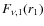 $F_{\nu,1}(r_1)$