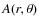 $A(r,\theta)$