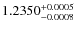 $\rm 1.2350_{-0.0008}^{+0.0005}$