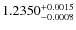 $1.2350^{\rm +0.0015}_{-0.0008}$