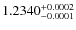 $1.2340^{\rm +0.0002}_{-0.0001}$