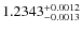 $\rm 1.2343_{-0.0013}^{+0.0012}$