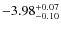 $\rm -3.98^{+0.07}_{-0.10}$