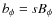 $b_\phi = sB_\phi$