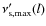 $\nu'_{{\rm s,max}}(l)$