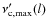 $\nu'_{{\rm c,max}}(l)$