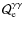 ${\cal{Q}}_{\rm e}^{{\rm\gamma\gamma}}$
