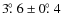 $3\hbox{$.\!\!^\circ$ }6\pm0\hbox{$.\!\!^\circ$ }4$