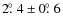 $2\hbox{$.\!\!^\circ$ }4\pm0\hbox{$.\!\!^\circ$ }6$