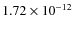$1.72\times10^{-12}$