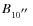 $B_{10\hbox{$^{\prime\prime}$ }}$