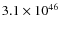 $3.1\times 10^{46}$