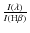 $\frac{I(\lambda)}{I({\rm H}\beta)}$