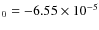 $_0=-6.55\times10^{-5}$