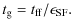 $\displaystyle t_{\rm g}=t_{\rm ff}/\epsilon_{\rm SF} .$