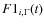 $F1_{i,\Gamma}(t)$