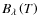 $B_{\lambda}\left(T\right)$