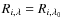 $R_{i,\lambda}=R_{i,\lambda_0}$