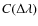 $C(\Delta \lambda)$