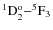 ${\rm ^1D^o_2{-}^5F_3}$
