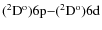 ${\rm (^2D^o)6p{-}(^2D^o)6d}$