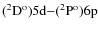 ${\rm (^2D^o)5d{-}(^2P^o)6p}$