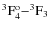 ${\rm ^3F^o_4{-}^3F_3}$