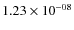 $1.23\times 10^{-08 } $