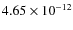 $4.65\times 10^{-12 } $