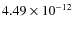$4.49\times 10^{-12 } $