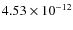 $4.53\times 10^{-12 } $