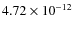 $4.72\times 10^{-12 } $