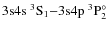 $\rm 3s4s ~^3S_1 {-} 3s4p ~^3P^{\circ}_2 $