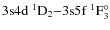 $\rm 3s4d ~^1D_2 {-} 3s5f ~^1F^{\circ}_3 $