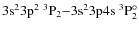 $\rm 3s^23p^2 ~^3P_2{-}
3s^23p4s~^3P^{\circ}_2$