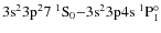 $\rm 3s^23p^27 ~^1S_0{-}
3s^23p4s~^1P^{\circ}_1$