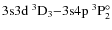 $\rm 3s3d ~^3D_3 {-} 3s4p ~^3P^{\circ}_2$