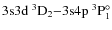 $\rm 3s3d ~^3D_2 {-} 3s4p ~^3P^{\circ}_1$