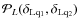 ${\cal P}_L(\delta_{\rm Lq_1},\delta_{\rm Lq_2})$