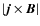 $\vert\vec{j}\times \vec{B}\vert$